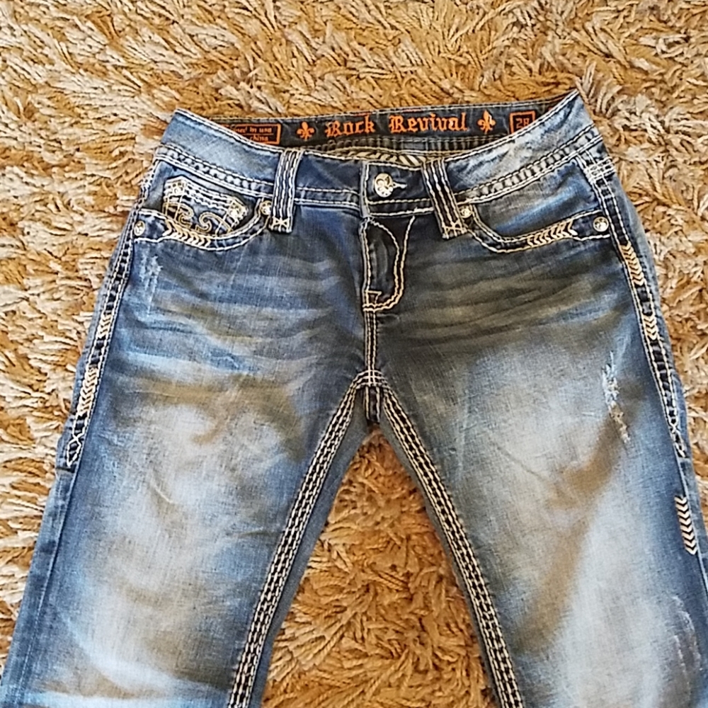 Rock Revival straight leg